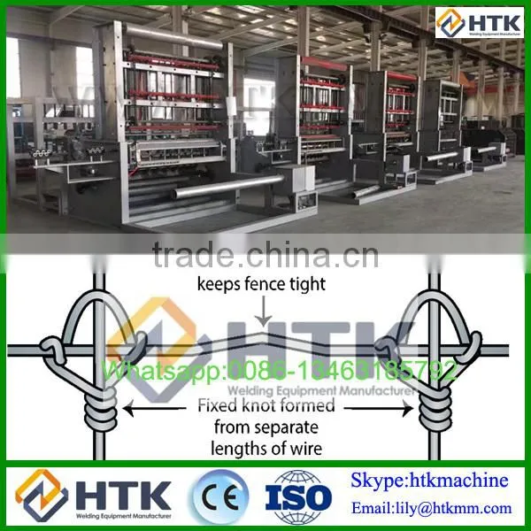 Automatic Fixed Knot Grassland Wire Mesh Machine/Cattle Fence Wire Mesh Machine Made in China photo-3