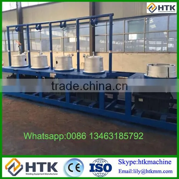 High Speed HTK 6.5mm-3.0mm Steel Wire Drawing Machine photo-3