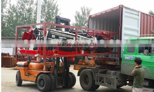 Forest Equipment Tractor PTO Hydraulic Timber Loading Traile Log Trailer , Wood Trailer, Log Wagon With Crane Grapple photo-4