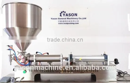 Single Head Cream Pneumtic Filling Machine With 100-1000ml photo-3