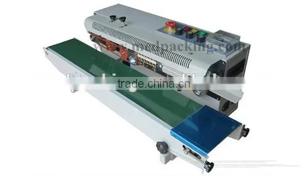 FRD-1000-C-type Ink Coding Continuous Sealer Bag Sealing Machine With Emergency Switch photo-3