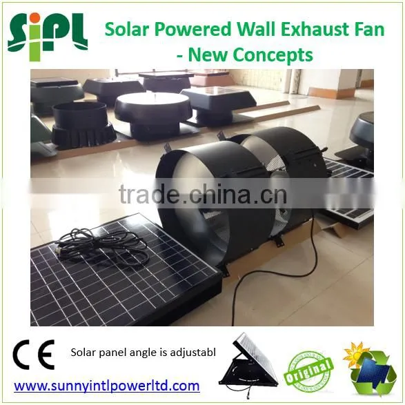 Vent Goods Roof Top Ventilation Fan Solar Roof Fan Solar Attic Vent Fan photo-3