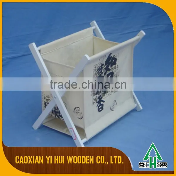 Best Selling Foldable Wood Magazine Racks For Sale photo-3