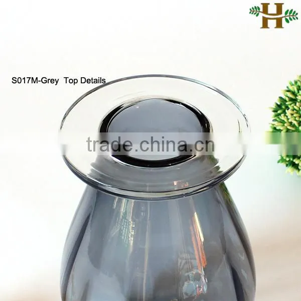 Mouthblown Quality New Products Decorative Glass Vase photo-3
