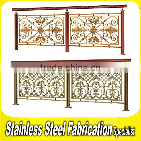 Modern Design Veranda Handrail Aluminum Balcony Fence Railing photo-6