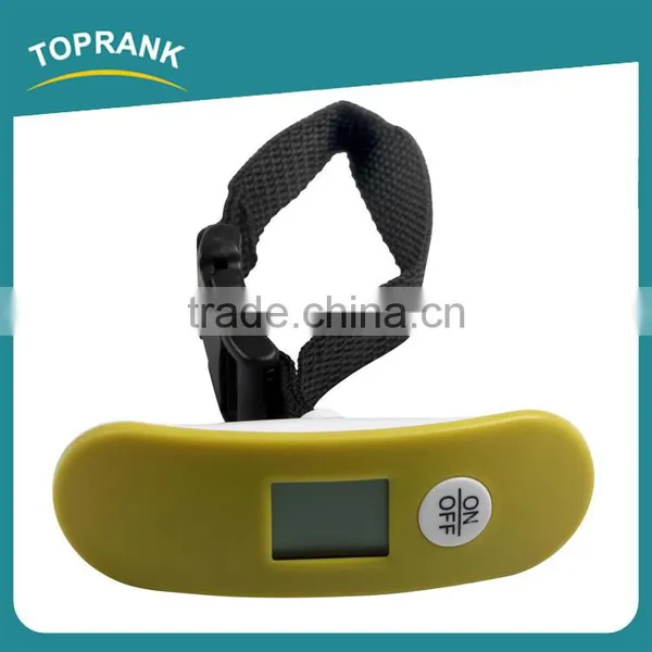 Travel Accessory Colorful LCD Display Digital Luggage Scale Travel Portable Handheld Luggage Weighing Scale photo-3