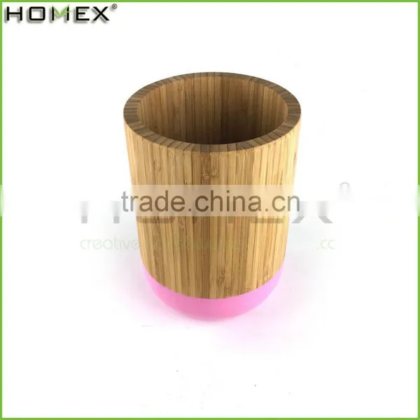 Bamboo Utensil Holder for Spoon and Fork Homex-BSCI photo-2