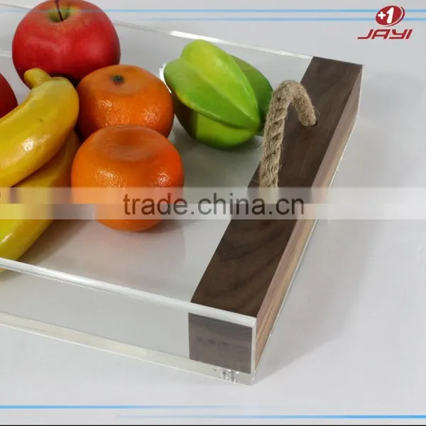 Wholesale Custom OEM Wooden Serving Tray photo-4