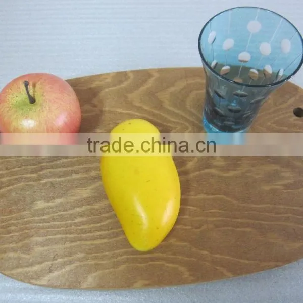 Customize Square Cutting Board,Solid Wood Cutting Board,Natural Wood Bread Board photo-2