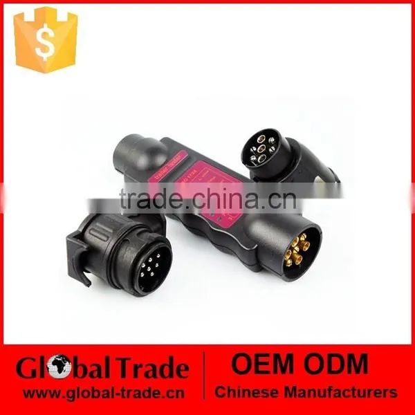 3Pc Trailer Tester and Trailer Plug Set.A1729.