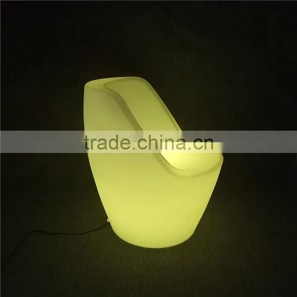 Garden Waterproof Furniture Outdoor RGB LED Lighting up Plastic Chairs photo-2