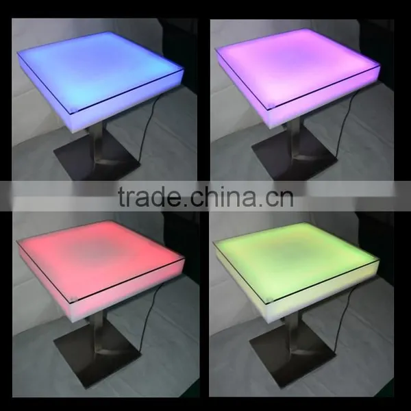RGB 16 Colors ChangePolyethylene Bar and Lounge Furniture photo-2