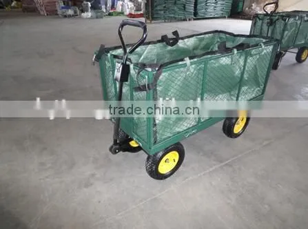 Mesh Hand Cart With Four Wheels Hand Trolley TC1840H photo-3