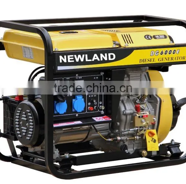 5KW Air-cooled Open Frame Diesel Generator With Single Phase photo-2