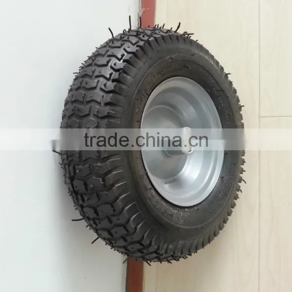 13 Inch Metal Rim 500-6 Pneumatic Wheels photo-3