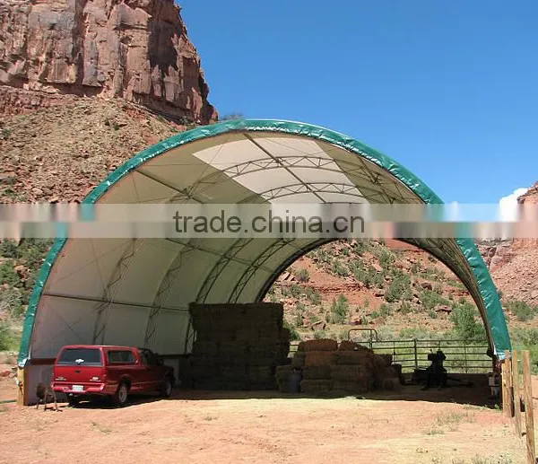 Farming Equipments and Hay Storage Building , Agricultural Warehouse Tents , Foundation Mounted Storage Shelter photo-3