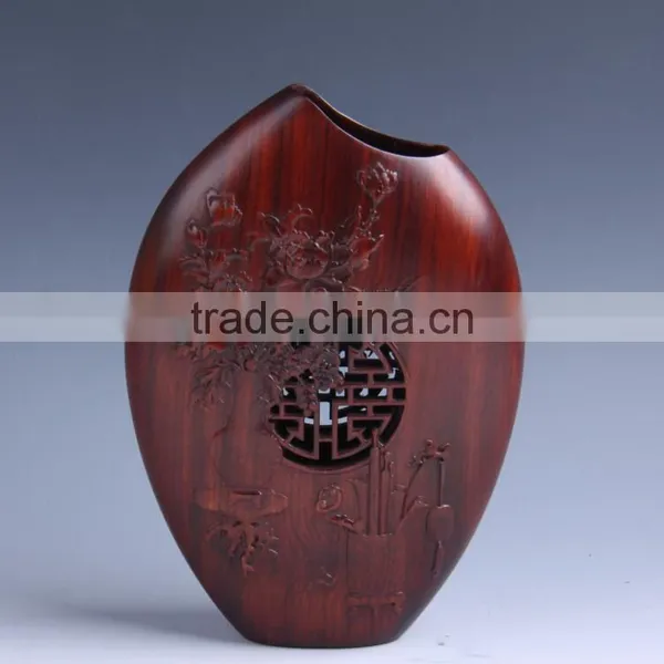 Small Wooden Office Handmade Decoration Bottle - Chinese Style photo-3