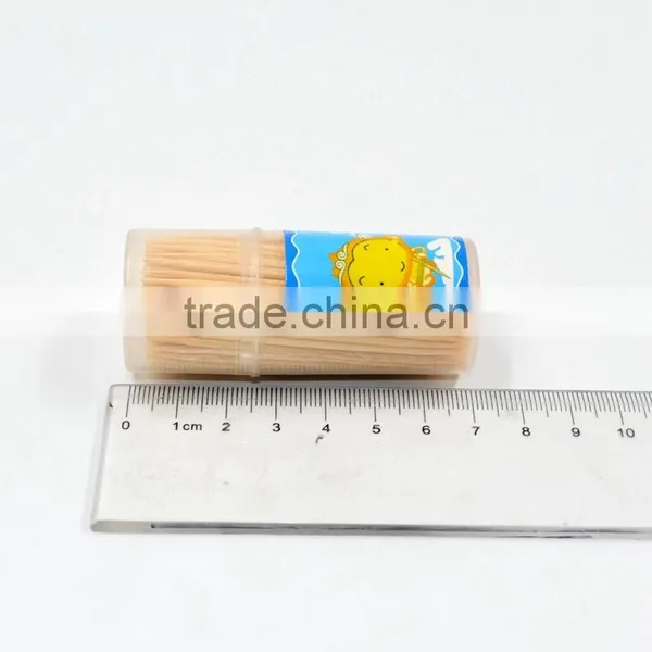 TH-066 Wholesale Plasitc Barrel Wrappped Disposable Toothpick in Bulk photo-2