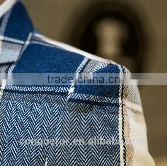 Grid Window Pane Man Suit.BSPL0628 photo-5