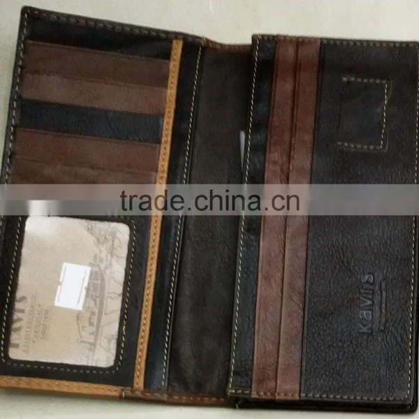 Fashion Latest Men Real Leather Passport Bag photo-2