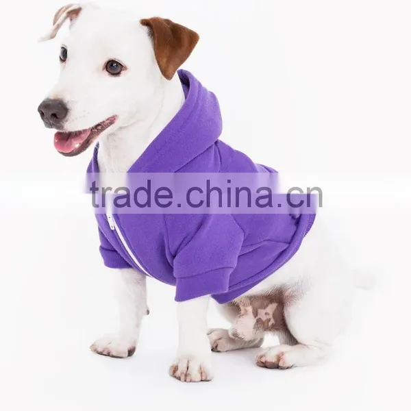 Fleece Dog Zip Hoodie Pet Clothes Dog Wholesale Dog Clothes photo-5