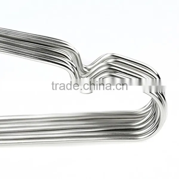 High Quality Wire Hangers for Laundry/Metal Hanger/Stainless Steel Clothes Hanger photo-2