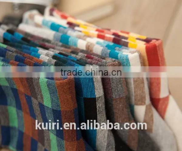 New Fashion Men's White and Black Socks Novelty Stripes Grid Short Sock Winter Autumn Men 100 Cotton In Tubes Socks photo-5