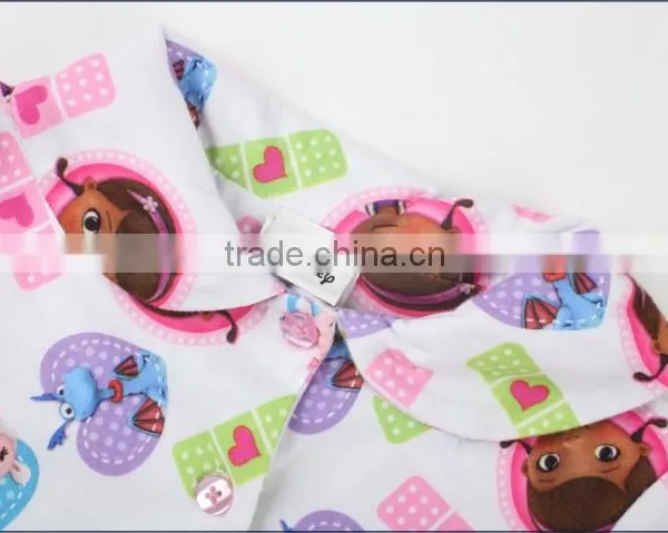 Fire Prevention Sleep Wear Patent Licensing Girls Pajamas Sleep Wear for Winter photo-3