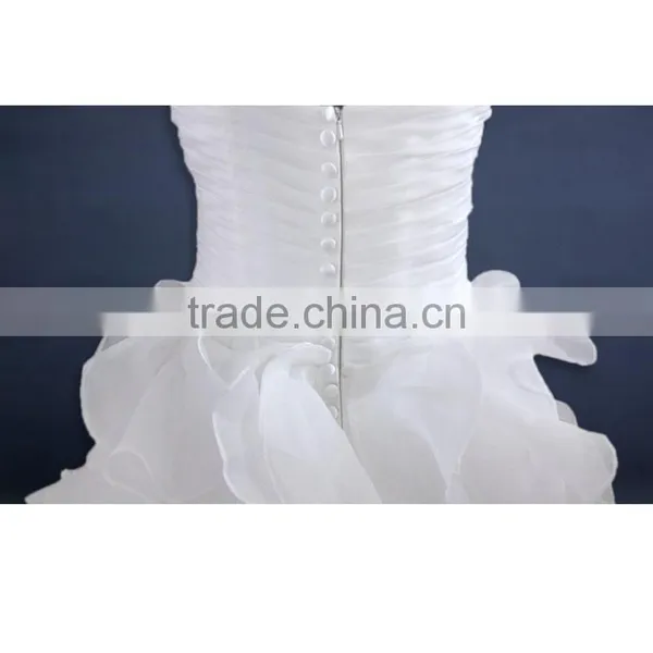 Mermaid European Latest Style High Quality Wedding Dresses photo-5