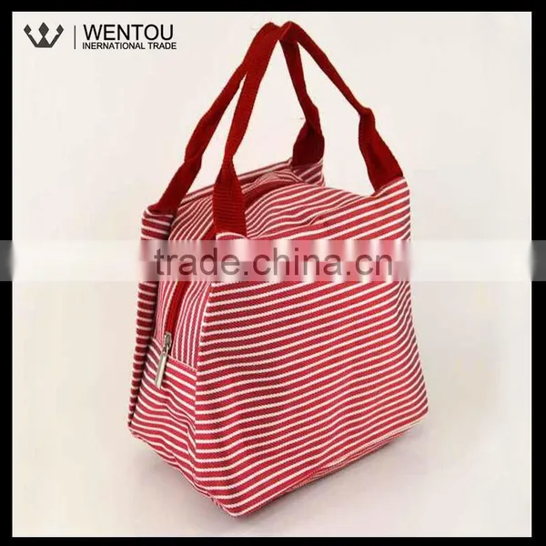 New Fashion Thermal Stripe Lunch Bag photo-4