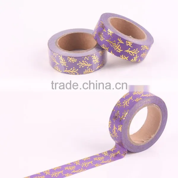 1.5cm*10m Halloween Stamping Japanese Washi Foil Tape photo-3