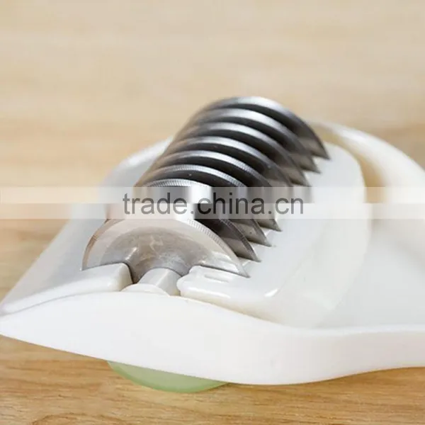 Vegetable Julienne Slicer Cutter Coriander Chopped Chopping Multi Chopper Sharp Scallion Slices Of Onion And Garlic Knife KC1130 photo-3