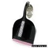 Glitzy Dustpan & Brush Set With Shinning Jewels