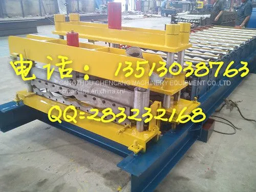 1100 Arc Bias Glazed Tile Roll Forming Machine