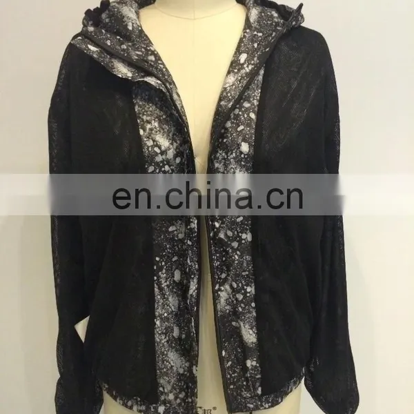 Latest Fashion Women's Woven Digital Printed Jacket photo-5