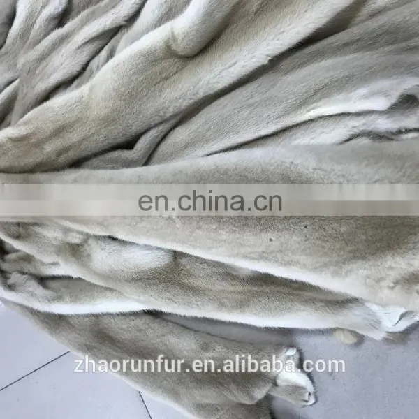 Factory Sales High Quality Natural Mink Fur Skin Real Raw Mink Fur Pelt photo-3