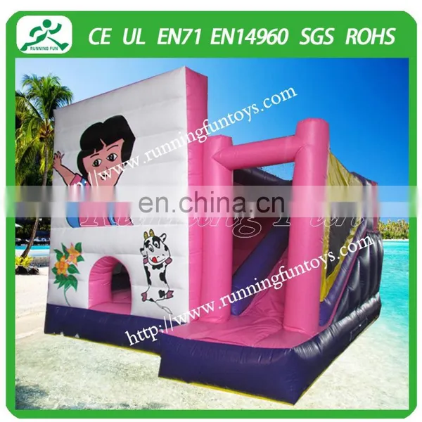 2015 Popular Kids Inflatable Explorer Bouncer for Sale, Cartoon Bounce House photo-2