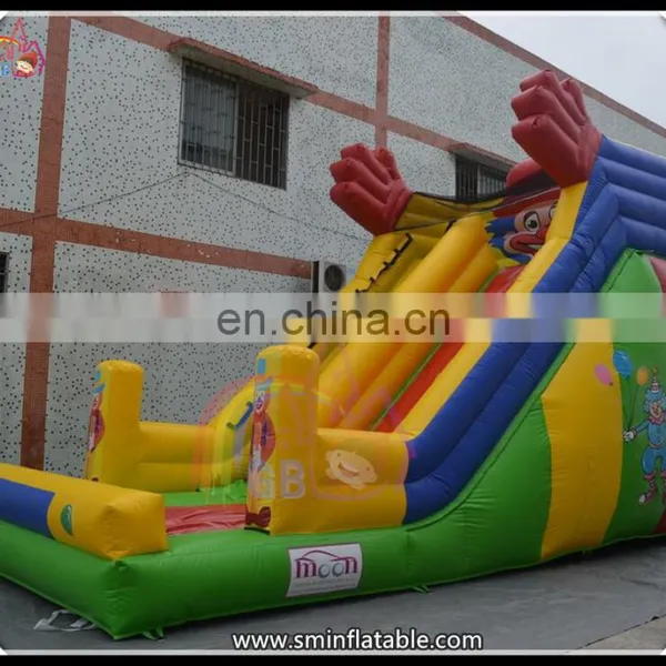 2016 Hot Sell Cheap Simple Color Inflatable Slide for Lanyard , Clown Inflatable Slide photo-3