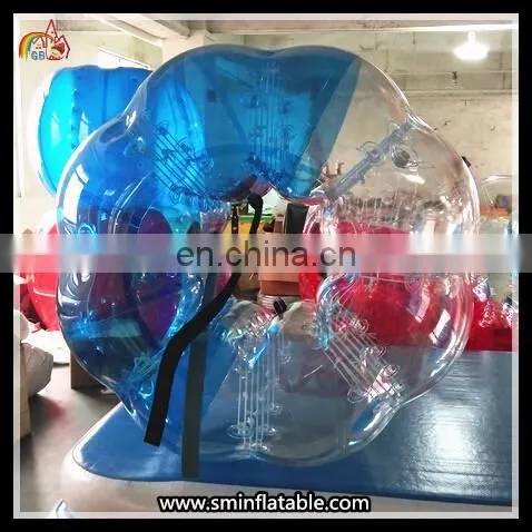Colorful Inflatable Buddy Soccer Bubble Ball Adult Knocker Bubble Ball