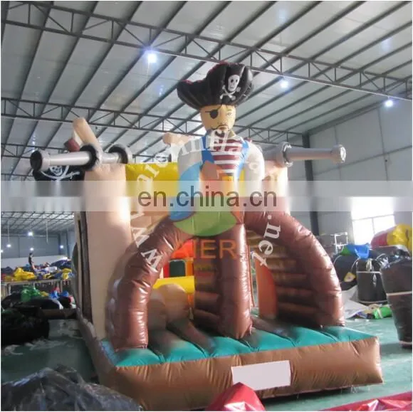 Pirate Ship Type Inflatable Obstacle Course Inflatable Pirate Boat Inflatable Pirate Tunnel photo-2