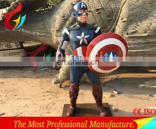 FRP Superhero Life Size Movie Statue photo-6