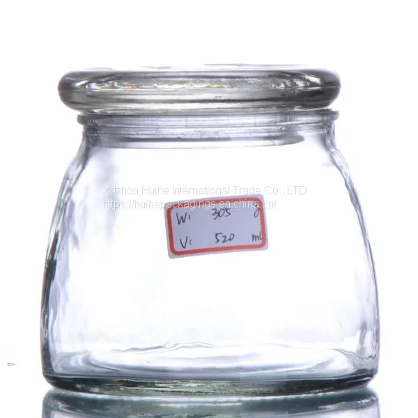 GLASS STORAGE JAR