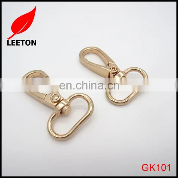 20mm Light Gold Swivel Snap Hook for Lanyards photo-6