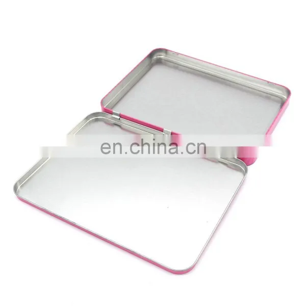 Flat Tin Pencil Case for Penoils for Children With Daisy Girls photo-6