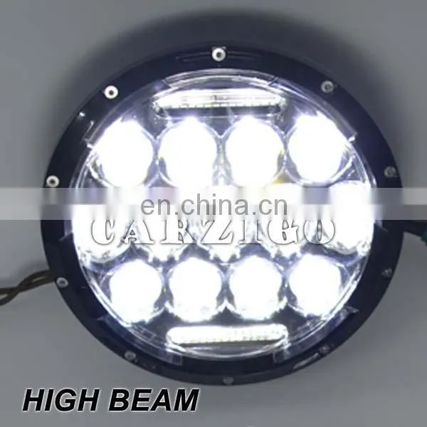 DC 9-30v Hot-sell Dual Beam 7 Inch 7" Round Headlight photo-5