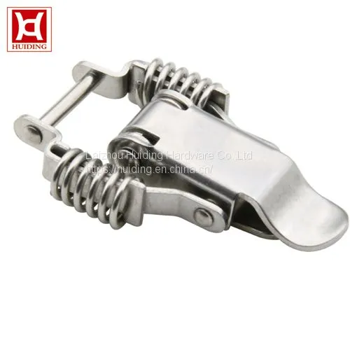 DK011 Spring Loaded Toggle Latch Stainless Steel Draw Latch Lock photo-5