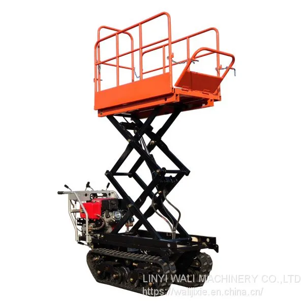 Mini Crawler Self Propelled Type Garden Work Platform