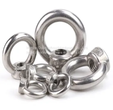 High Polished Lifting Bolt Stainless Steel AISI304/316 Hks3061 M10 Eye Nut photo-2