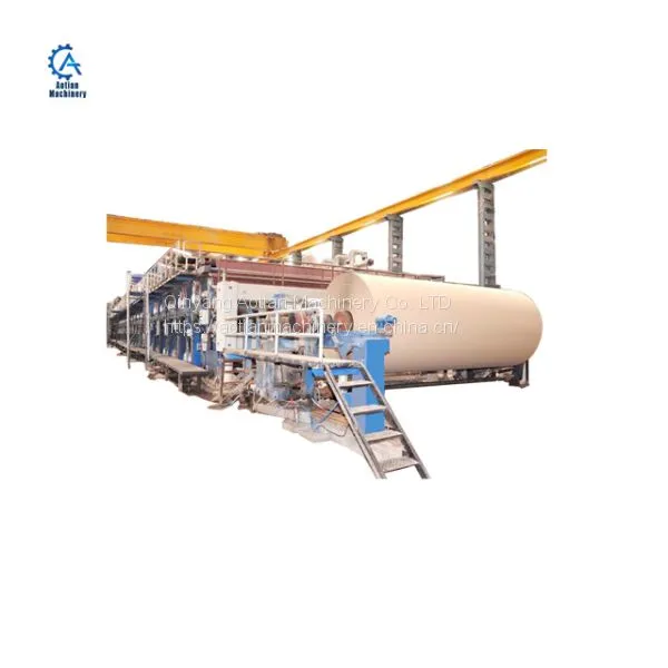 Kraft Paper Making Machine Waste Recycle Pulp Making Line photo-4
