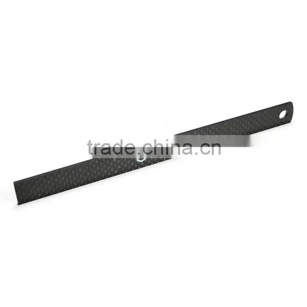 Wholesale Streamline Carbon Fiber Smooth Long Ruler photo-2